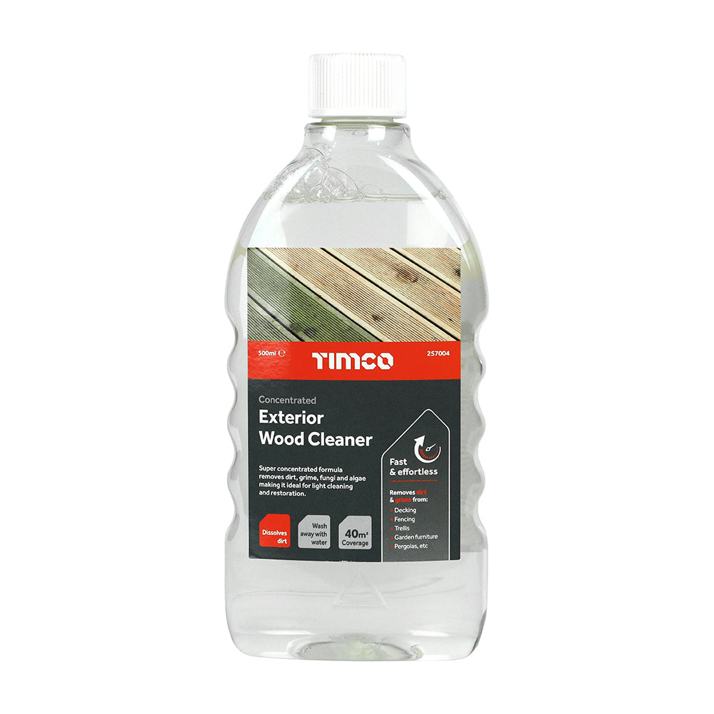 Concentrated Exterior Wood Cleaner - 500ml