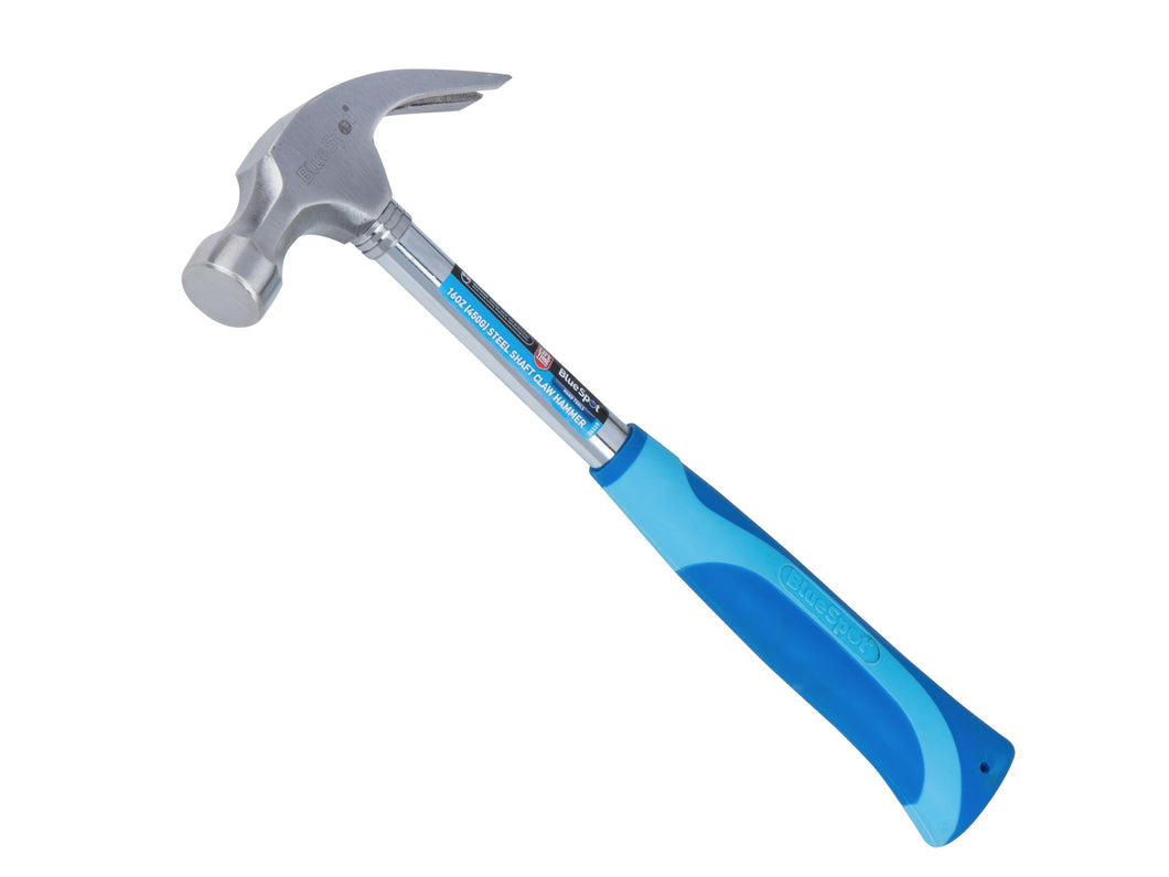 Blue Spot 16oz (450g) Steel Shaft Claw Hammer