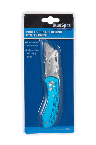 Blue Spot Professional Folding Utility Knife