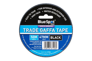 Blue Spot 47mm x 50M Trade Gaffa Tape Black