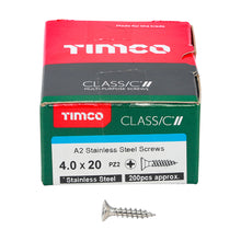 Load image into Gallery viewer, Timco 4mm - Classic Multi-Purpose Screws - Stainless Steel