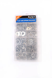 Blue Spot 790 Piece Assorted Flat And Spring Washer Set