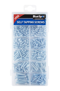 Blue Spot 550 Piece Assorted Self Tapping Screw Set