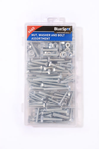 Blue Spot 300 Piece Assorted Nut, Bolt and Washer Set