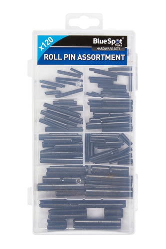 Blue Spot 120 Piece Assorted Roll Pin Set