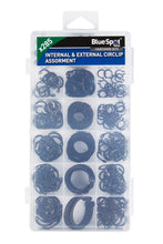 Load image into Gallery viewer, Blue Spot 285 Piece Assorted Internal and External Circlip Set