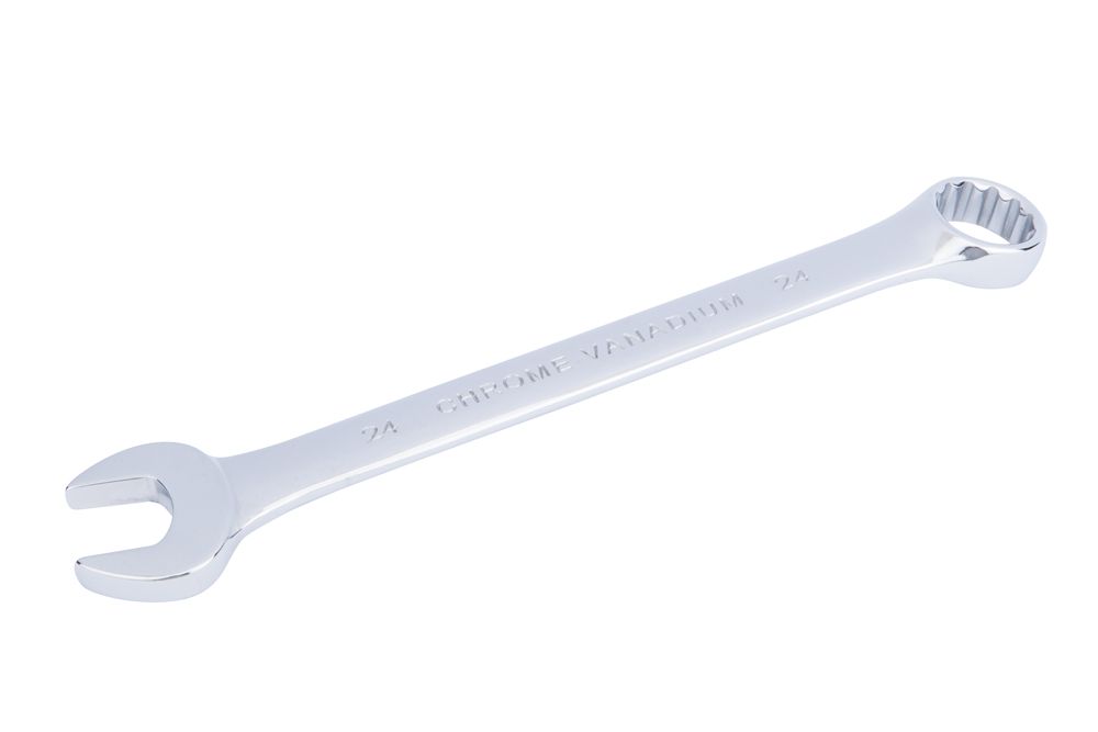Blue Spot 24mm Fully Polished Chrome Vanadium Spanner