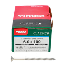 Load image into Gallery viewer, Timco 6mm - Classic Multi-Purpose Screws - Stainless Steel