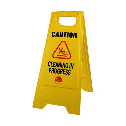 A-Frame Safety Sign - Caution Cleaning in Progress