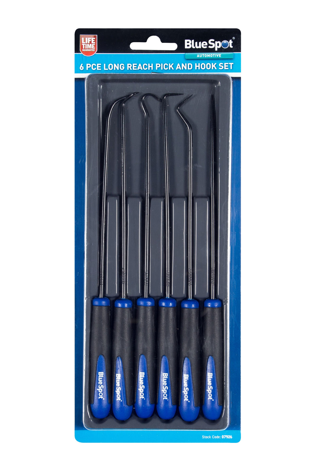 Blue Spot 6 Piece Long Reach Pick and Hook Set