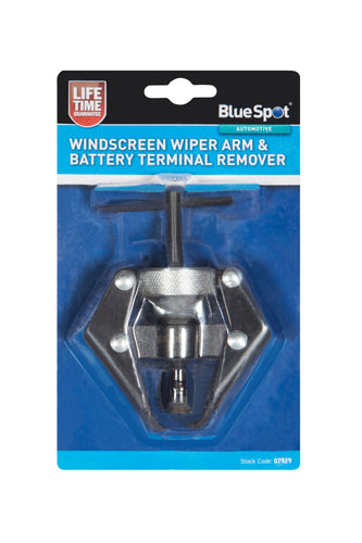 Blue Spot Windscreen Wiper Arm; Battery Terminal Remover