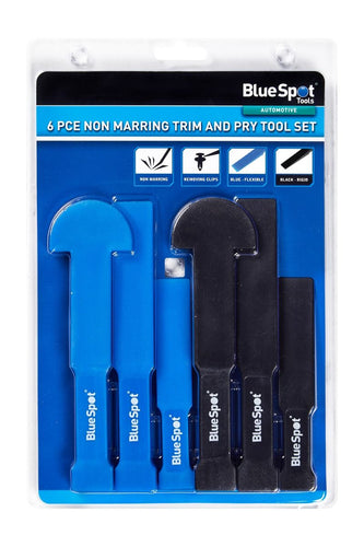Blue Spot 6 Piece Non Marring Trim And Pry Tool Set