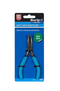 Blue Spot Soft Grip Mini Bent Nose Plier