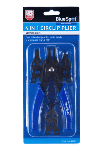 Blue Spot 4 In 1 Circlip Plier