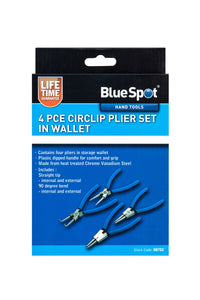 Blue Spot 4 Piece 150mm (6") Circlip Plier Set