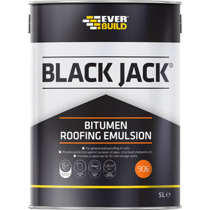 Everbuild - Black Jack Bitumen Emulsion - 5L