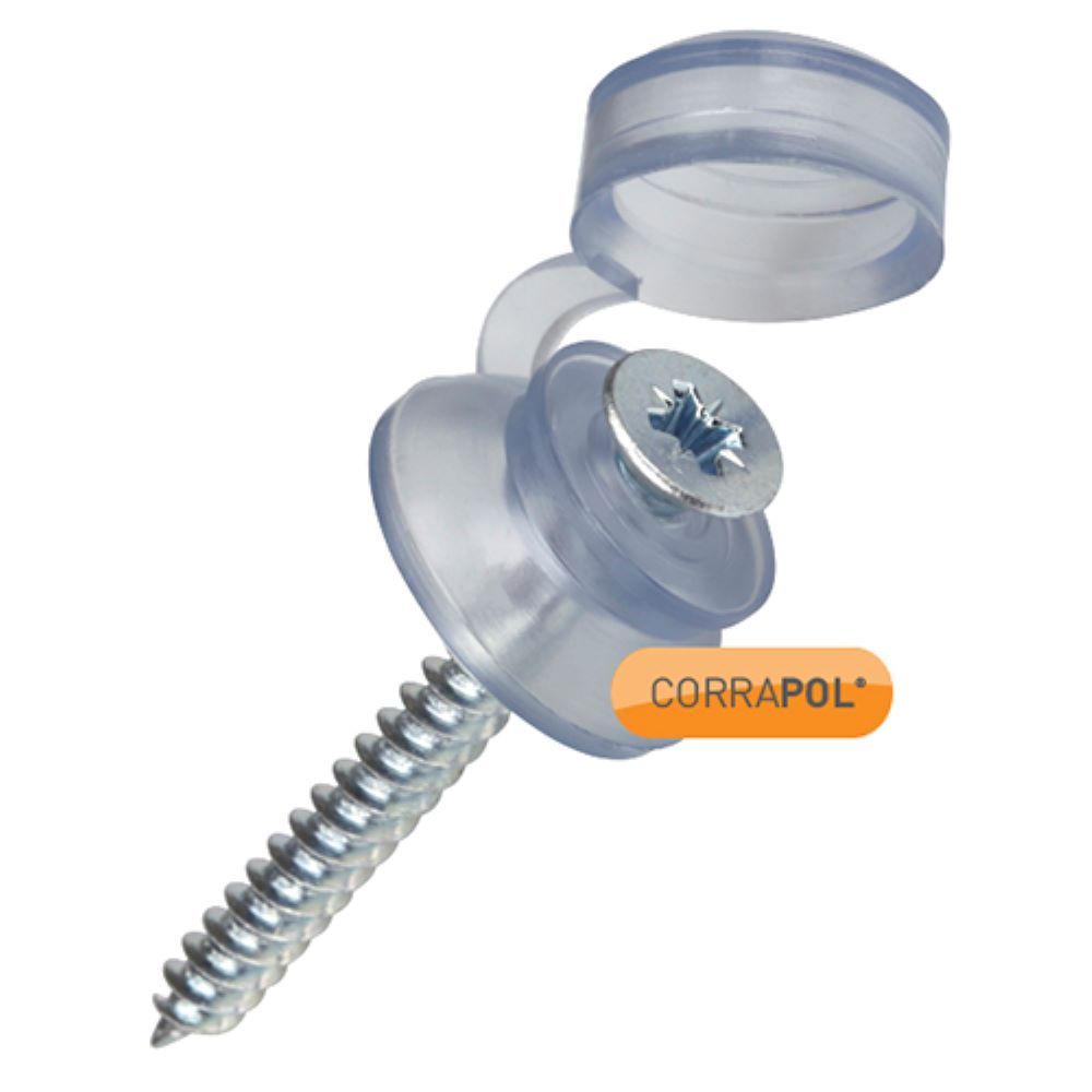 Corrapol Clear Fixings - 60mm