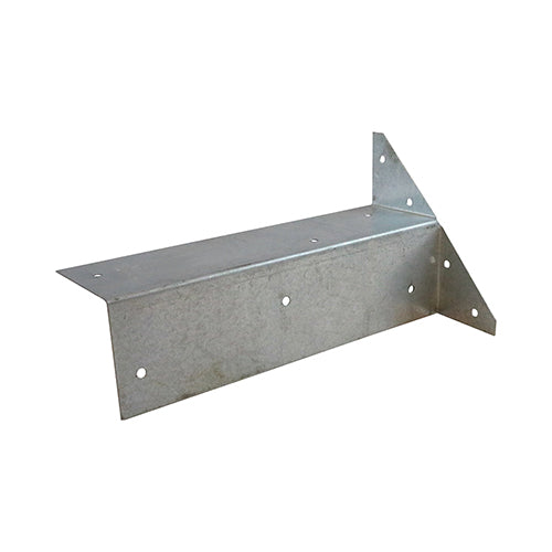 Arris Rail Brackets - Galvanised - 225mm