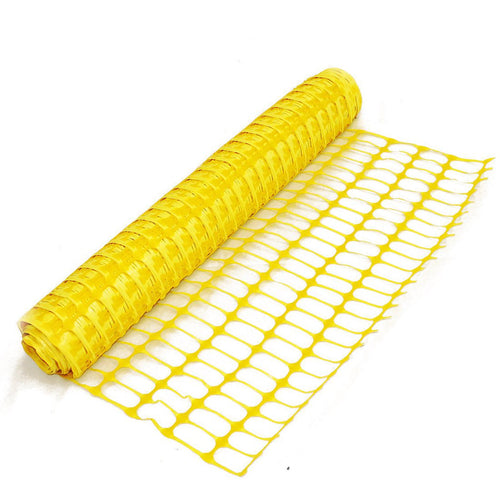 Yellow Barrier Mesh Fence // 1m high