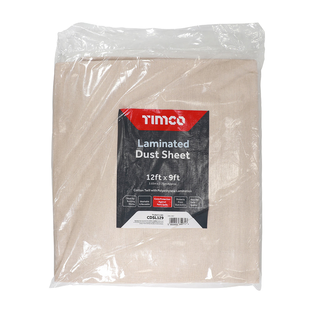 Laminated Dust Sheet - 12ft x 9ft