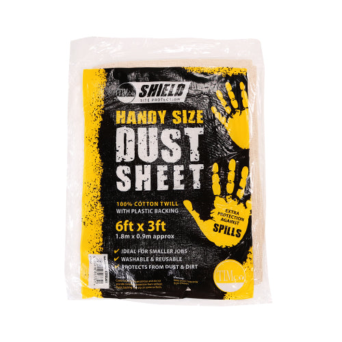 Laminated Dust Sheet - Handy Size - 6ft x 3ft