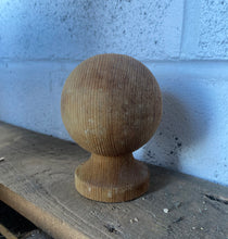 Load image into Gallery viewer, Gatemate Wooden Ball Post Finial - Treated