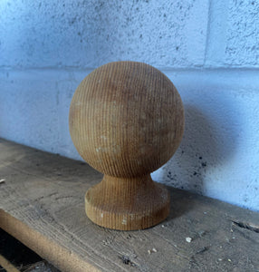 Gatemate Wooden Ball Post Finial - Treated