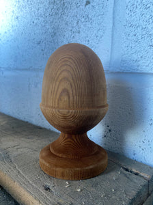 Gatemate Wooden Acorn Post Finial - Treated