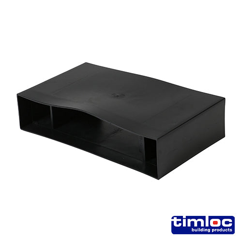 Timloc Underfloor Vent - Horizontal Rear Extension +100mm