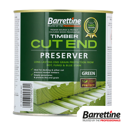 Barrettine Timber Cut End Preserver - 1L - Green