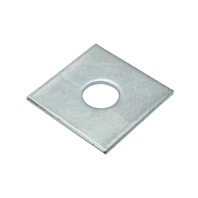 Square Plate Washers - Zinc