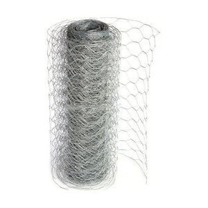 Galvanised Chicken Wire Net - 10m Roll