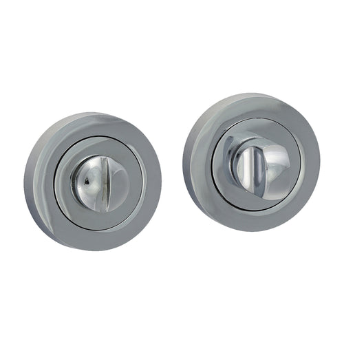 Bathroom Thumb Turn And Release Lock - 51mm - 4 Colours