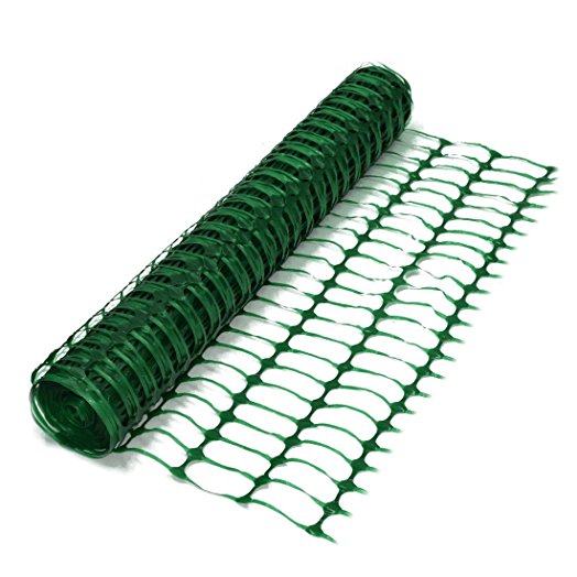 FENCETEXX Green Barrier Mesh Fence // 1m high Just The Job Supplies Ltd