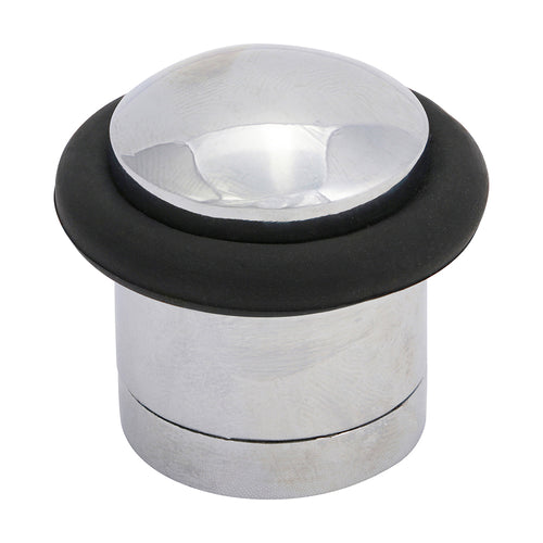Cylinder Door Stop - 3 Colours - 47mm - Fixings Included