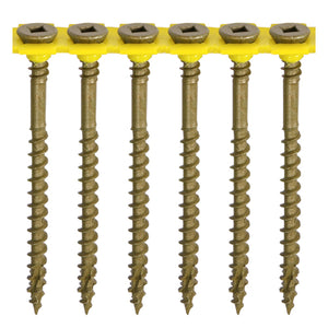 Timco Collated C2 Decking Screws - Square 4.5mm x 65mm (500 pcs)