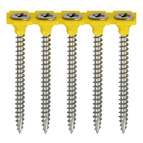 Timco Collated Classic Woodscrews - Stainless Steel