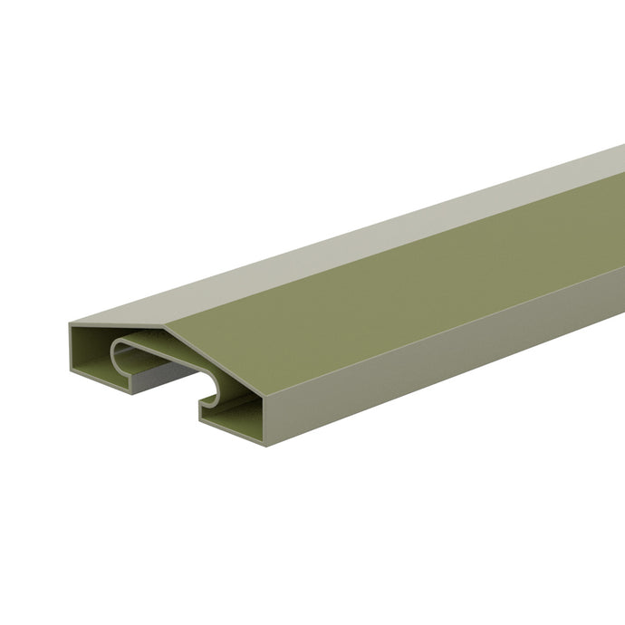 Durapost Capping Rail - Olive Grey