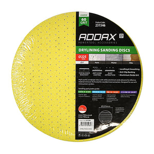 Drylining Sanding Discs - Yellow