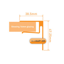 Load image into Gallery viewer, Alukap-XR - Endstop Bars - For 16mm Sheet