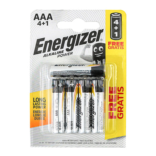 Energizer Alkaline Power Battery - AAA - 5pack