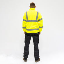 Load image into Gallery viewer, Hi-Vis Fleece Jacket - Yellow