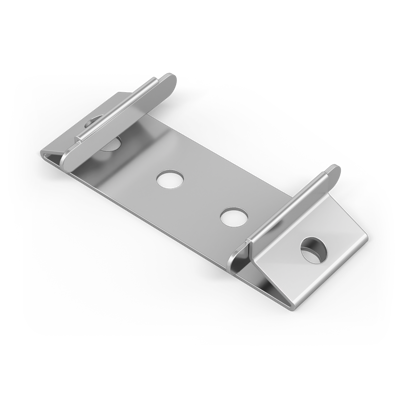 Durapost Capping Rail Clip - Zinc | Bag of 10