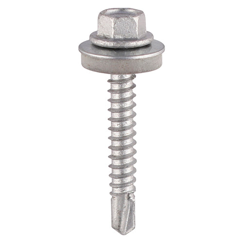 Timco Self-Drilling Screws - Hex - Light Section Steel - Bi Metal- with EPDM Washer