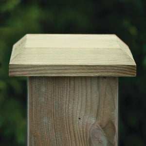 Gatemate Wooden Post Cap - Treated
