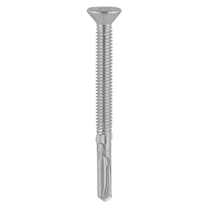 Timco Wing-Tip Self-Drilling Screws - CSK - For Timber to Heavy Section Steel - Bi-Metal