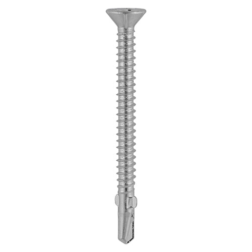 Timco Wing-Tip Self-Drilling Screws - CSK - For Timber to Light Section Steel - Bi-Metal