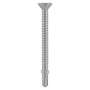 Timco Wing-Tip Self-Drilling Screws - CSK - For Timber to Light Section Steel - Bi-Metal