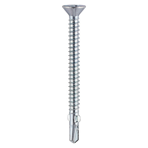 Timco Wing-Tip Self-Drilling Screws - CSK - For Timber to Light Section Steel - Zinc